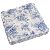 Guardanapo de Papel 32x32 Porcelana Azul com 20Un - Silver Plastic - Imagem 1