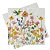 Guardanapo de Papel 33x33cm Flores Primavera com 20Un - Silver Plastic - Imagem 7