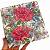 Guardanapo de Papel 33x33cm Rosas e Flores com 20Un - Silver Plastic - Imagem 5