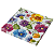 Guardanapo de Papel 33x33cm Estampado Flores Coloridas com 20Un - Silver Plastic - Imagem 1