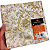 Guardanapo de Papel 33x33cm Estampado Bordado Dourado com 20Un - Silver Plastic - Imagem 6