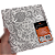 Guardanapo de Papel 33x33cm Bordado Prateado com 20Un - Silver Plastic - Imagem 9
