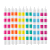 Velas de Aniversário Palitos Coloridos Listras 8cm com 12Un - Silver - Imagem 1