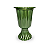 Vaso Grego de Plástico 750 ML Verde Eucalipto 19,5 x 13,5 cm - NC Toys - Imagem 1