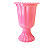 Vaso Grego de Plástico 750 ML Rosa Bebe 19,5 x 13,5 cm - NC Toys - Imagem 1