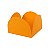 Porta Forminha Laranja 3.3x2.5x3.3cm com 50 Un - NC Toys - Imagem 1
