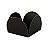 Porta Forminha Preto 3.3x2.5x3.3cm com 50 Un - NC Toys - Imagem 1