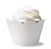 Saia de Cupcake Branco com 12 Unidades - NC Toys - Imagem 1