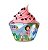 Porta Cupcake Dora Aventureira com 8 Unidades - Festcolor - Imagem 1