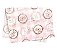 Papel de Seda Estampado Serena Rosa 49x69cm com 3 Folhas - Ref 235042 Cromus - Imagem 1