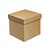 Caixa Cubo Kraft G 17x17x17cm - Ref 13004185 Cromus - Imagem 1