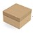 Caixa de Presente Quadrada com Tampa Kraft 26x26x12cm - Cromus - Imagem 1