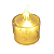 Vela de Led Branca 3.7x5cm 1 unidade HA396 - Silver - Imagem 7