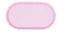 Bandeja Baixa Média Borda Perola Rosa Candy 25x14CM - Produfest - Imagem 1
