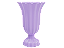 Vaso Plástico Lilas Candy 19x12cm - Produfest - Imagem 1