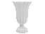 Vaso Plástico Branco 19x12cm - Produfest - Imagem 1