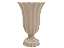Vaso Plástico Bege 19x12cm - Produfest - Imagem 1
