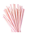 Canudo de Papel Furta Cor Rosa com 12 Un - Silver - Imagem 1