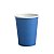 Copo de Papel Liso Azul Escuro 270 Ml com 10 Un - Silver - Imagem 1