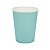 Copo de Papel Liso Azul Piscina 270 Ml com 10 Un - Silver - Imagem 1
