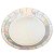 Prato de Papel Liso Furta-cor Prata 18cm com 10 Un - Silver - Imagem 1