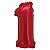 Balão Foil Metalizado Número 1 Vermelho 16 Polegadas NÃO FLUTUA - Imagem 1