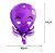 Balão Metalizado Polvo Roxo 40x61cm com 1 Unidade - NÃO FLUTUA - Imagem 2