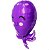 Balão Metalizado Polvo Roxo 40x61cm com 1 Unidade - NÃO FLUTUA - Imagem 3