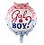 Balão Metalizado Redondo Boy or Girl 18 Polegadas com 1 Unidade - Imagem 1