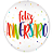 Balão Bolha Estampado Feliz Aniversário Colorido 20 Polegadas com 1 Unidade Cromus - Imagem 1