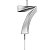 Vela de Aniversário Mini Design Número 7 Prata Metalizado - Silver - Imagem 1