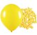 Balão de Látex 5 Polegadas Liso Redondo Amarelo com 50 Unidades - HAPPY DAY - Imagem 1