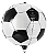Balão Metalizado 4D Bola de Futebol 32 Polegadas com 1 Unidade 6992626010256 - Imagem 1