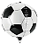 Balão Metalizado 4D Bola de Futebol 32 Polegadas com 1 Unidade 6992626010256 - Imagem 2