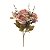 Buque de Rosas e Margaridas Rosa Antigo Outono com 7 Hastes 43cm - Ref 1062593 Cromus - Imagem 1