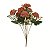 Buque de Flores Mini Crisantemos Laranja com 7 Hastes 34cm - Ref 1093367 Cromus - Imagem 1