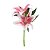 Haste Lirio Rosa Toque Real com 2 Flores 39cm - Ref 1062208 Cromus - Imagem 1