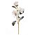 Haste Magnólia Branca com 3 Flores Toque Real 80cm - Ref 1062279 Cromus - Imagem 1
