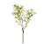 Haste Flor de Ameixa Branca Folhas Verdes 74cm - Ref 1063815 Cromus - Imagem 1