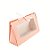Caixa de Presente Triangular Rosa com Visor Acrilico 27x9x16 - Ref 39002139 Cromus - Imagem 1