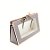 Caixa de Presente Triangular Cinza com Visor Acrilico 27x9x16 - Ref 39002140 Cromus - Imagem 1