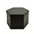 Caixa de Presente Hexagonal Preta com Abertura Total e Gaveta 24,2x21x15,5cm - Ref 39002128 Cromus - Imagem 1