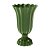 Vaso Plástico Verde Oliva 19x12cm - Produfest - Imagem 1