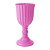 Vaso Plástico Grande Dubai Rosa Claro Desmontável 40x17.5cm - Produfest - Imagem 1