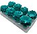 Forminha Para Docinhos Formato Flor Style Tiffany com 40 Un - Ref 4473.01 Ultrafest - Imagem 1
