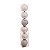 Bolas de Natal Tubo Sortida Prata 8cm com 6 Un - Ref 1213317 Cromus - Imagem 1