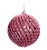 Bolas de Natal Losangos Rosa 8cm com 6 Un - Ref 1002277 Cromus - Imagem 1