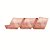 Fita Aramada Linho Rose Fio Metal com Borda Dourada 6,3cmx914cm - Ref 1206748 Cromus - Imagem 1