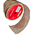 Fita Aramada Juta com Fio Dourado 6,3cmx9,14m - Ref 1923837 Cromus - Imagem 6