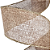 Fita Aramada Juta com Fio Dourado 6,3cmx9,14m - Ref 1923837 Cromus - Imagem 3